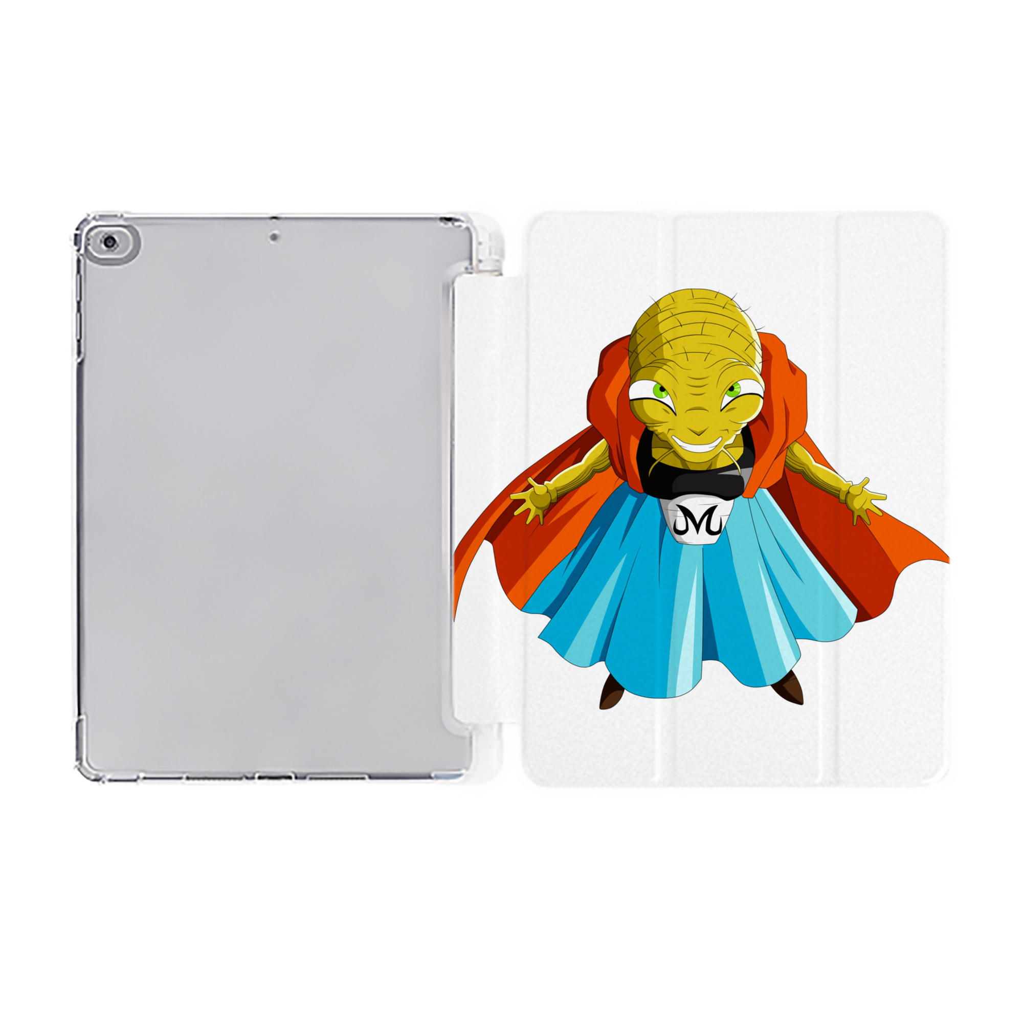（画像用） ドラゴンボール DRAGON BALL IPad ケース ペン収納付き 三つ折りスタンド PUレザー×シリコン 対応機種9.5/10.5/10.9インチ